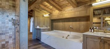 Magnifique chalet à Megève pour 16 personnes avec 7 chambres