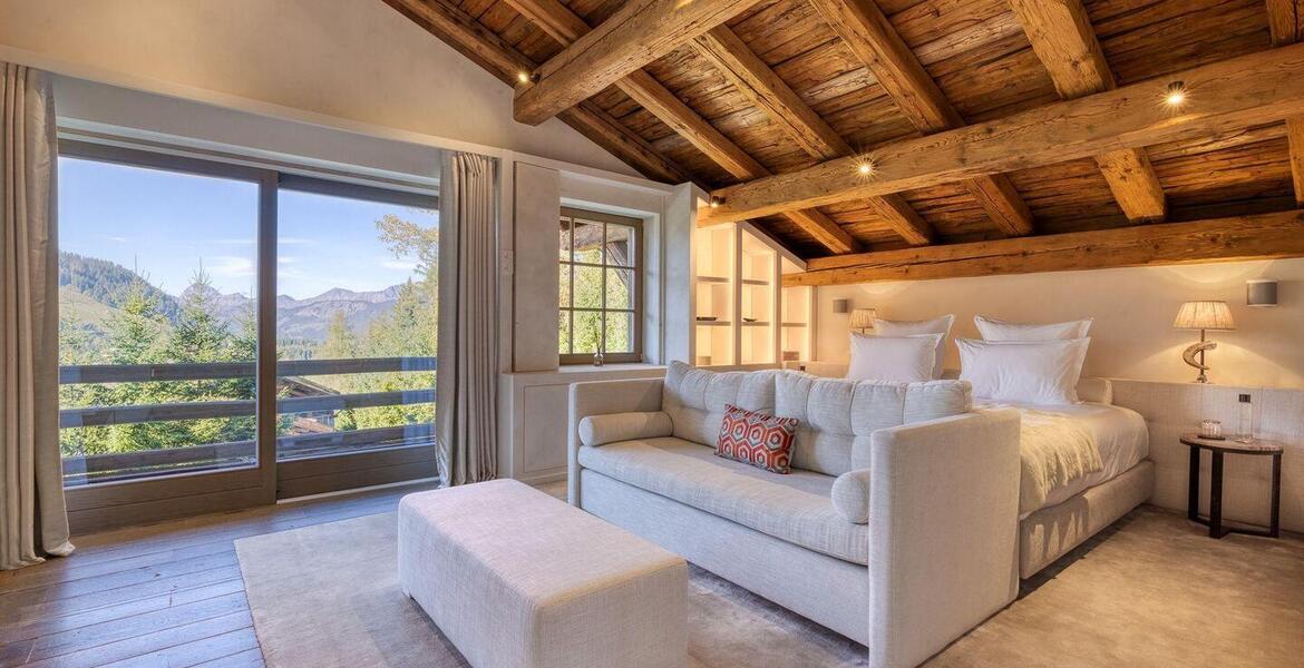 Magnifique chalet à Megève pour 16 personnes avec 7 chambres