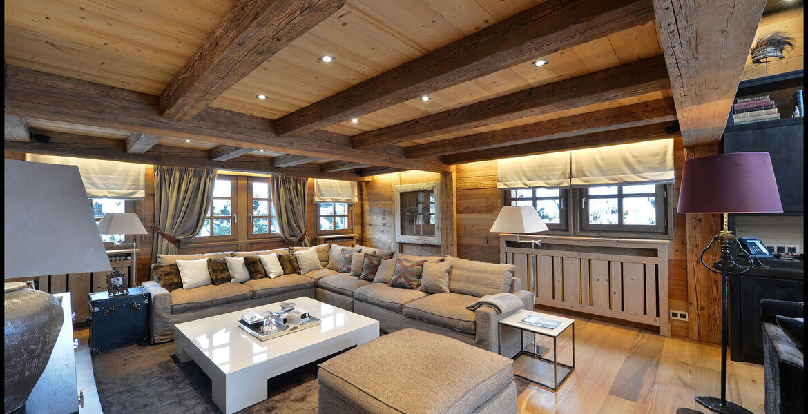 Chalet niché au cœur de Megève de 550m2 