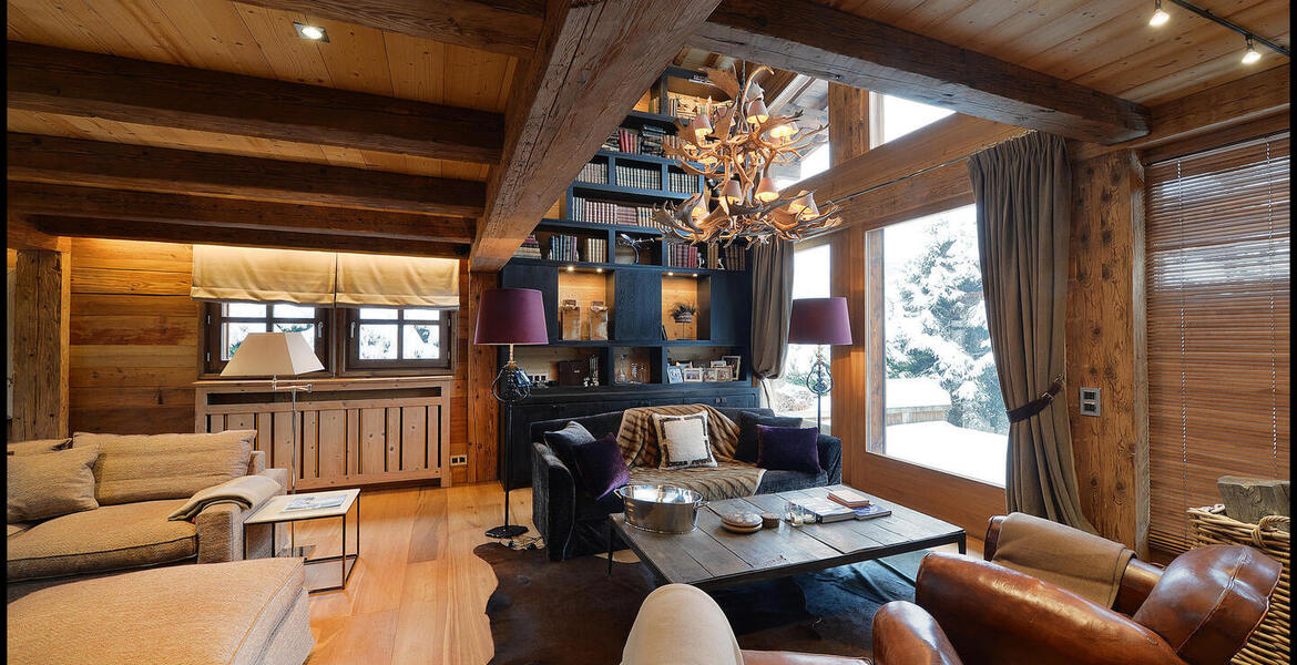 Chalet situado en el corazón de Megeve con 550sqm