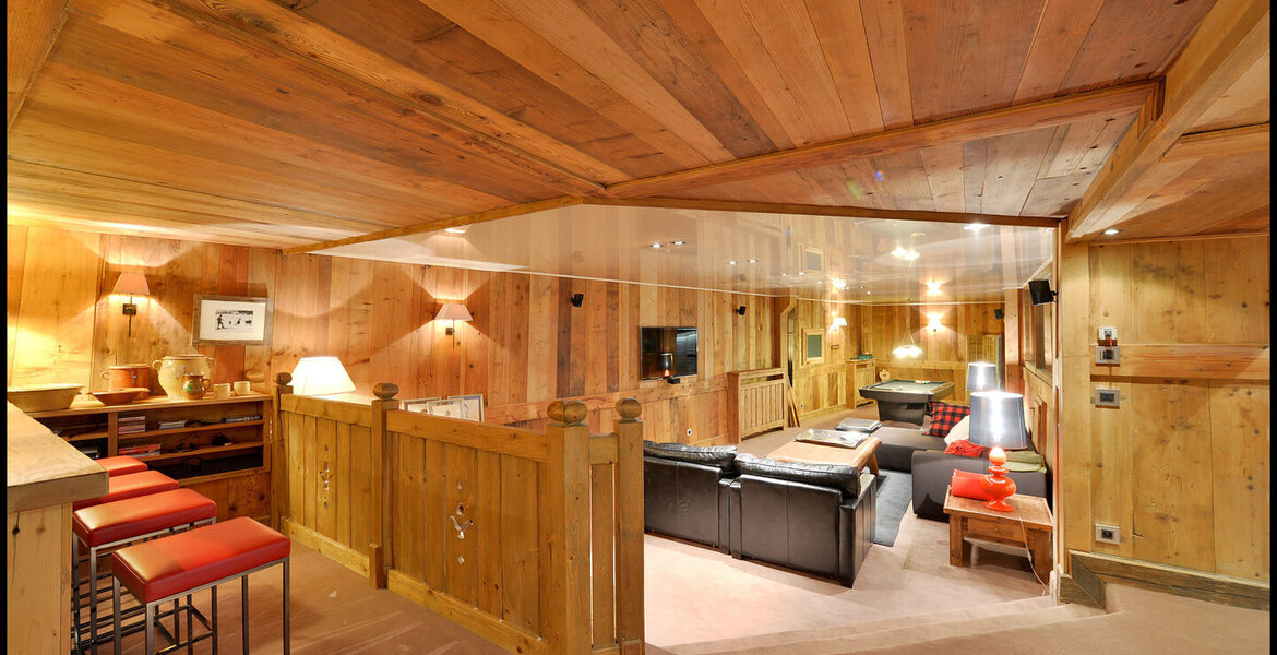 Chalet situado en el corazón de Megeve con 550sqm