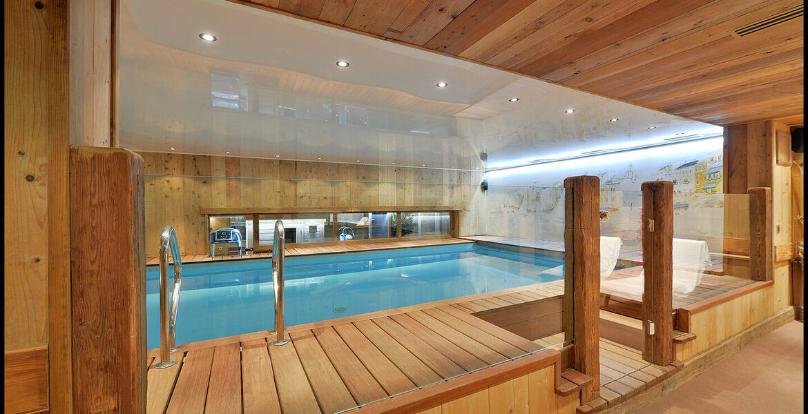 Chalet situado en el corazón de Megeve con 550sqm