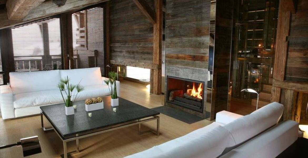 Chalet de charme à Megève de 530 m² pour 12 personnes 