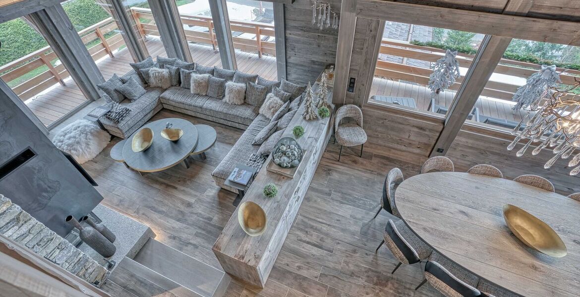 Chalet à Megève Alpes françaises, France 14 personnes 