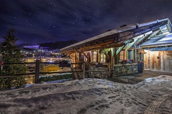 Chalet à Megève Alpes France 13 personnes 7 chambres