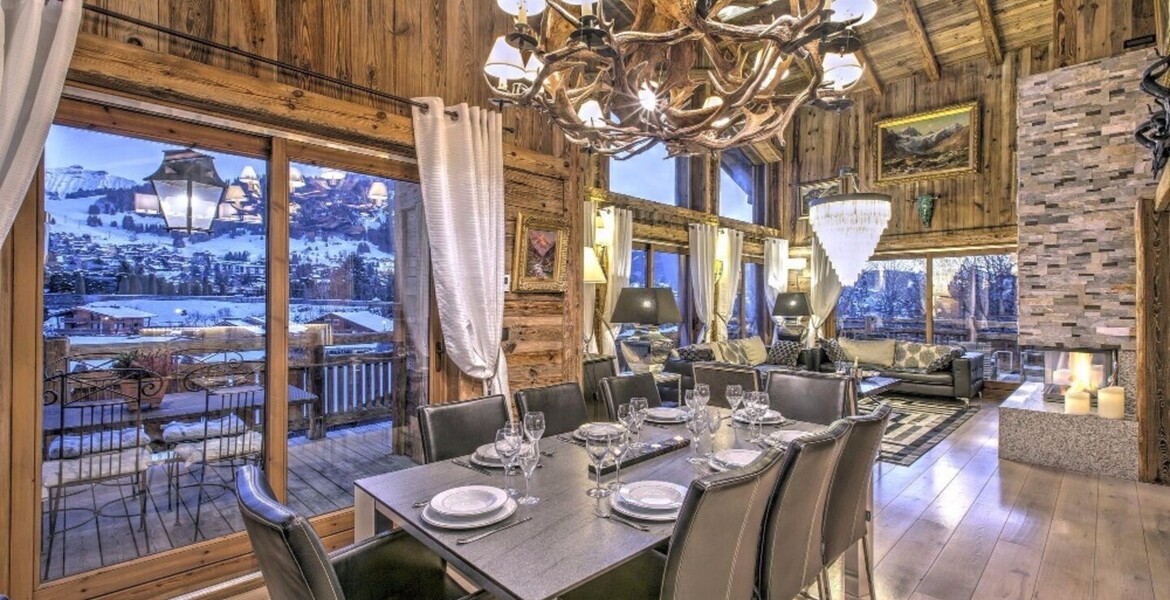 Chalet à Megève Alpes France 13 personnes 7 chambres