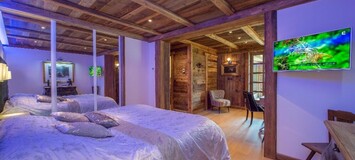 Chalet à Megève Alpes France 13 personnes 7 chambres