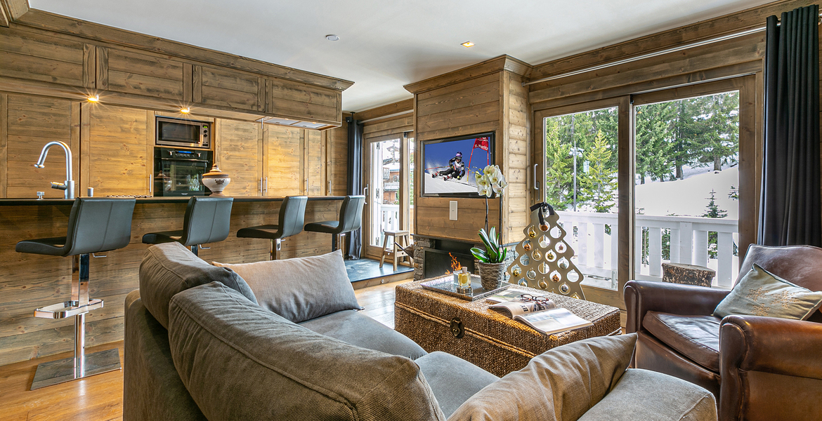 Appartement à louer à Courchevel 1850 avec 80sqm 