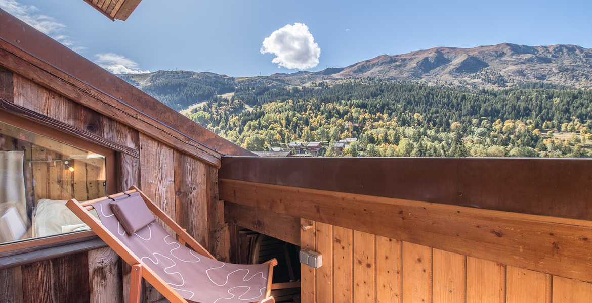 Flat in the heart of the Meribel resort