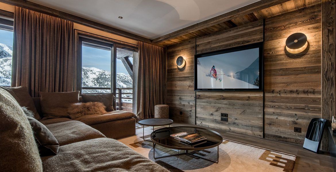 Magnifique appartement au cœur d'une résidence skis aux pied