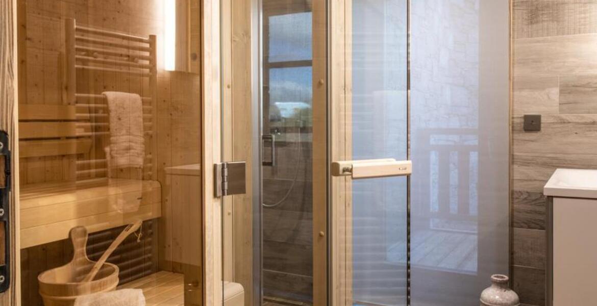 The duplex flat in Meribel