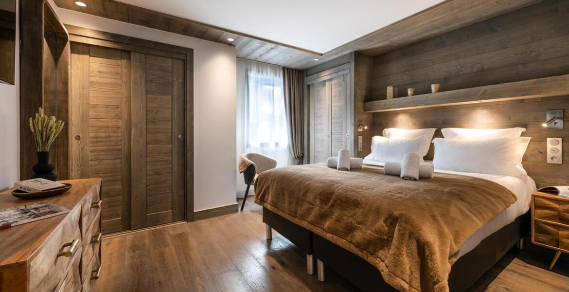 The duplex flat in Meribel