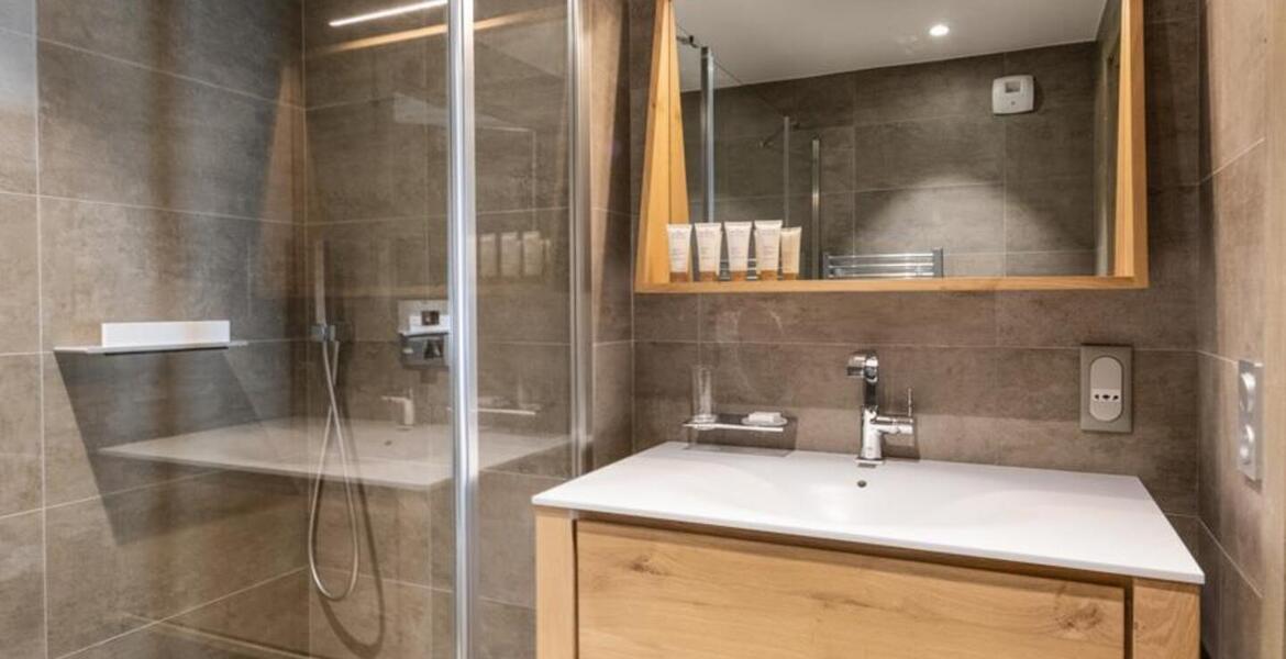 The duplex flat in Meribel