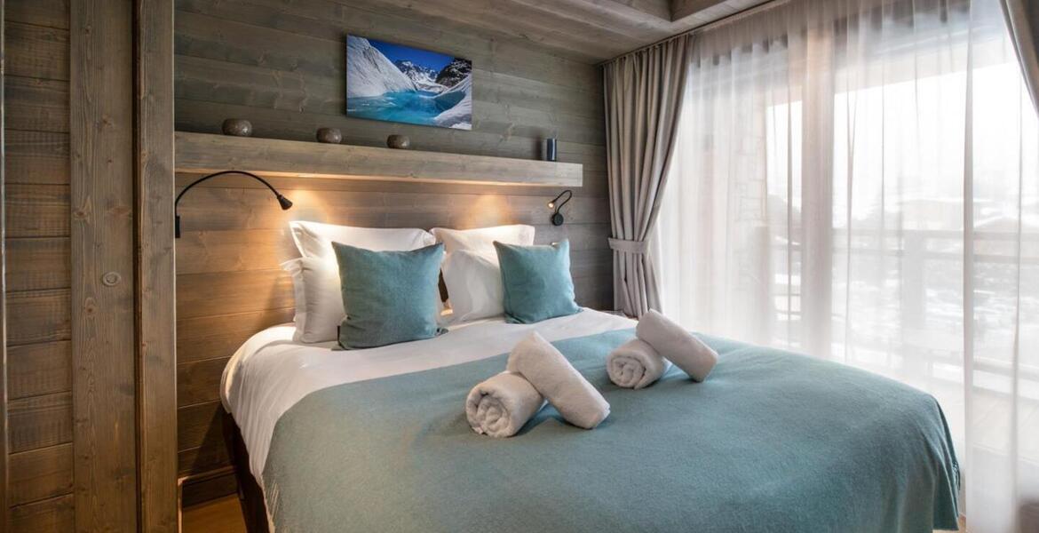 The duplex flat in Meribel