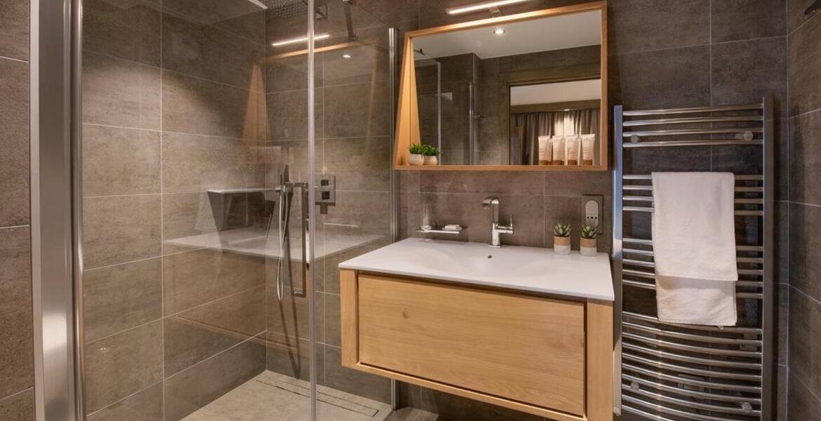 The duplex flat in Meribel