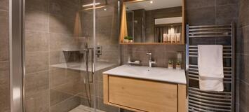 The duplex flat in Meribel