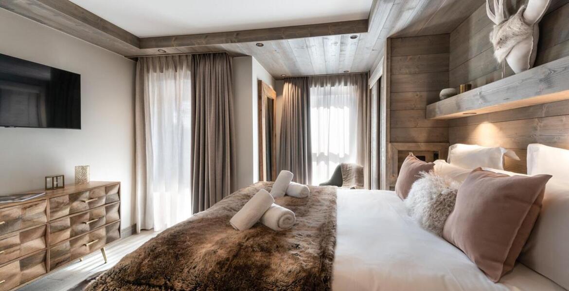 The duplex flat in Meribel