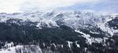 The duplex flat in Meribel, located on the 3rd and 4th floor