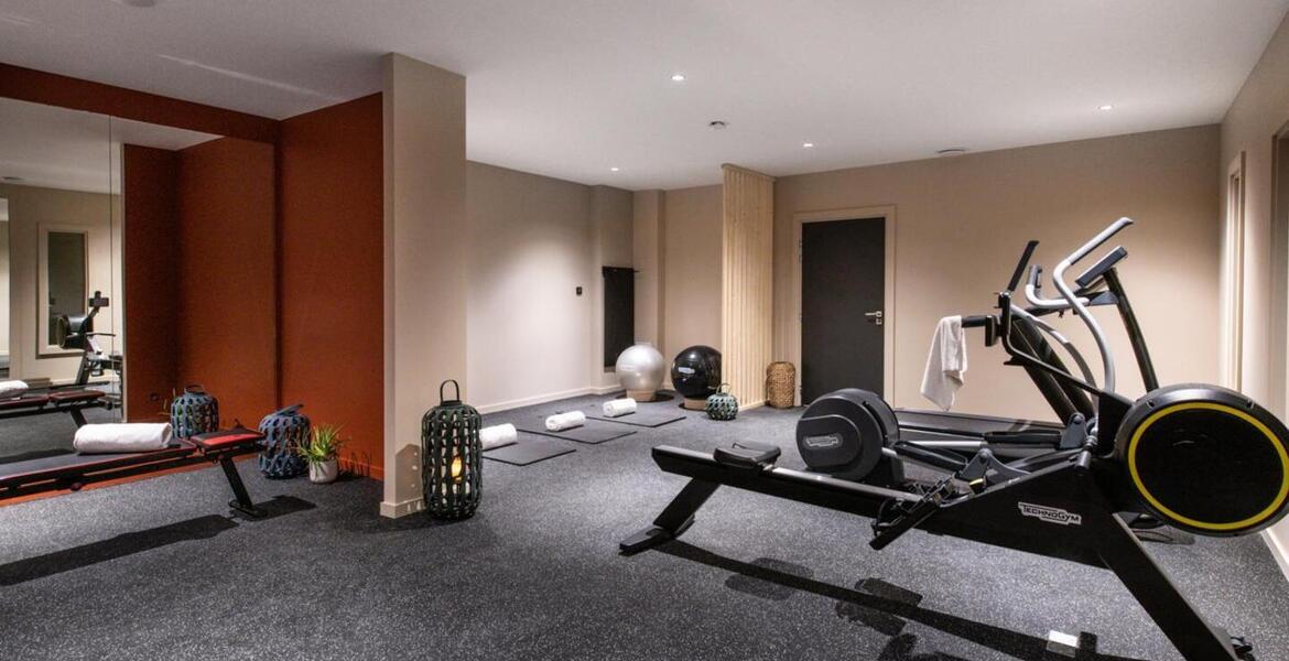 The duplex flat for rent in Meribel