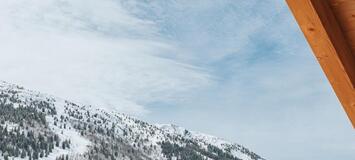 The duplex flat for rent in Meribel