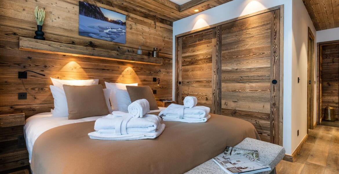 L'appartement á Meribel, situé au 1er étage de la résidence