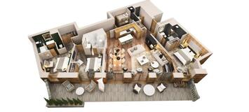 Relaxing apartment with spa commodities in Courchevel 1850  