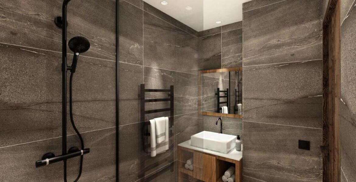 Relajante apartamento con spa en Courchevel 1850