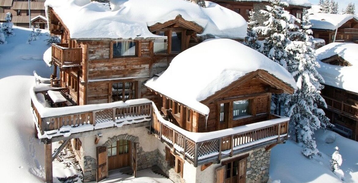 Le luxueux chalet de Courchevel 1850, avec 12 couchages