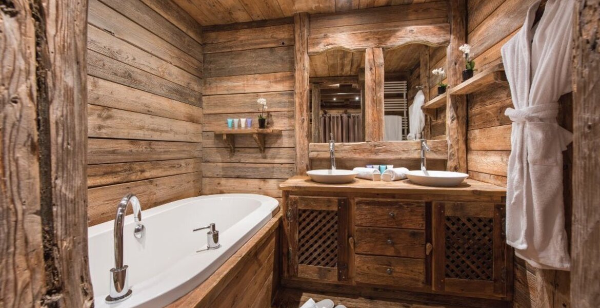 Le luxueux chalet de Courchevel 1850, avec 12 couchages