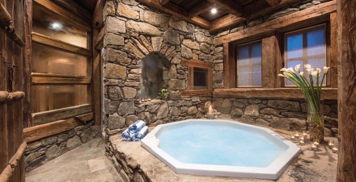 Le luxueux chalet de Courchevel 1850, avec 12 couchages