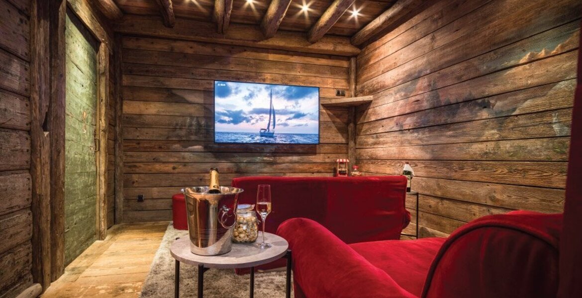 Le luxueux chalet de Courchevel 1850, avec 12 couchages