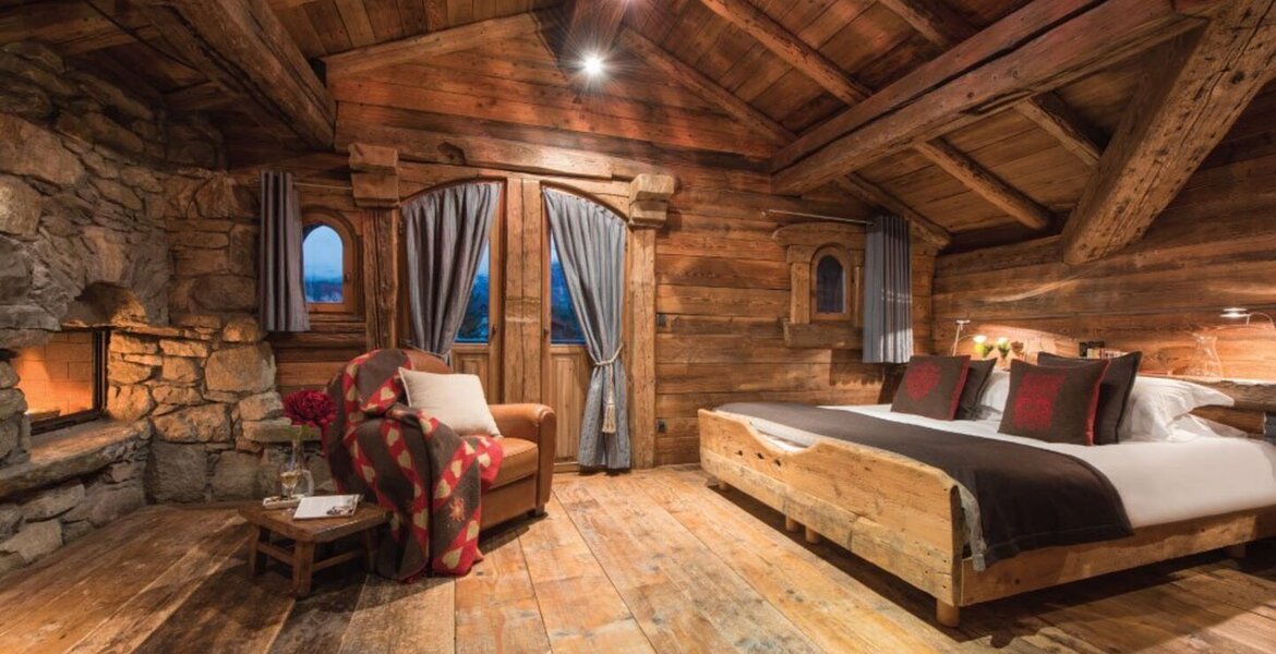 Le luxueux chalet de Courchevel 1850, avec 12 couchages