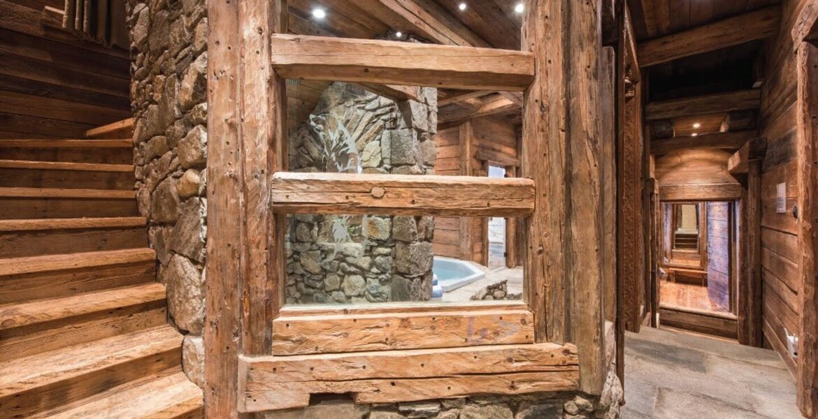 Le luxueux chalet de Courchevel 1850, avec 12 couchages