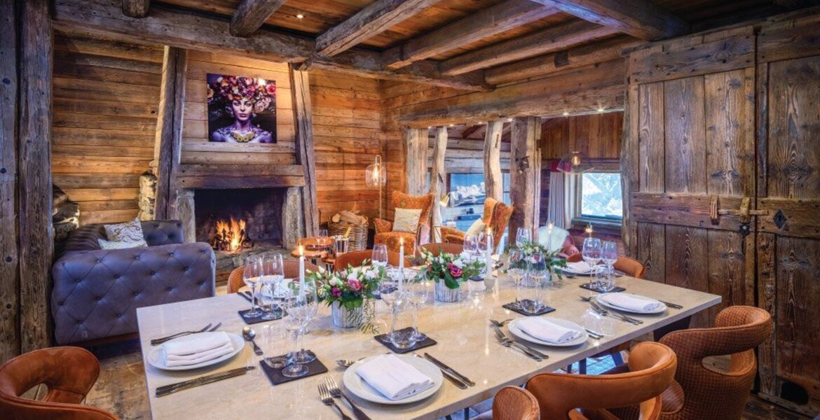 The luxurious Chalet in Courchevel 1850 with 12 sleeps