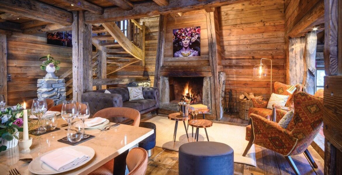 Le luxueux chalet de Courchevel 1850, avec 12 couchages