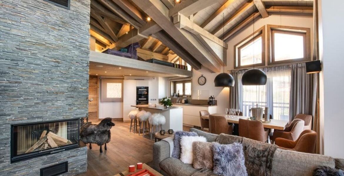 Chalet en location à courchevel 1650