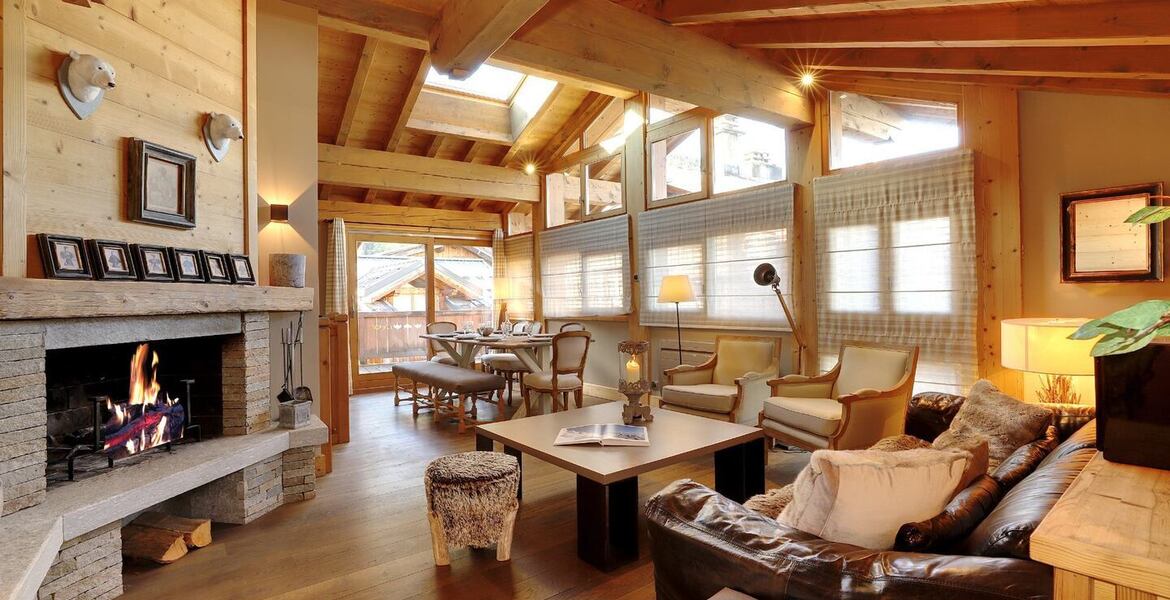 Encantador chalet de pueblo en Courchevel Le Praz 