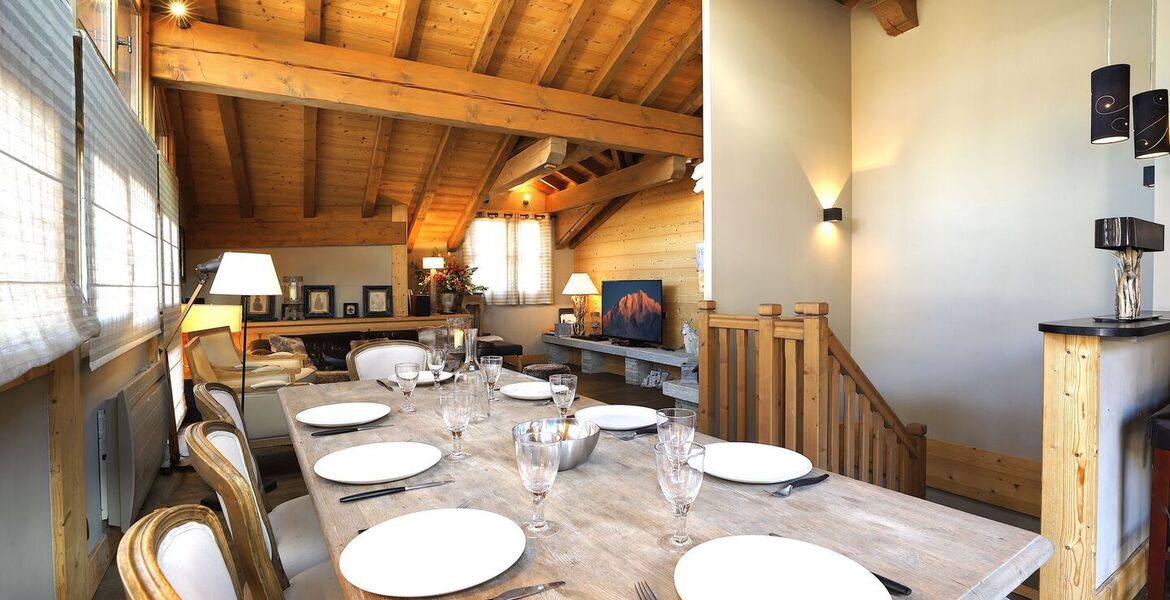 Encantador chalet de pueblo en Courchevel Le Praz 