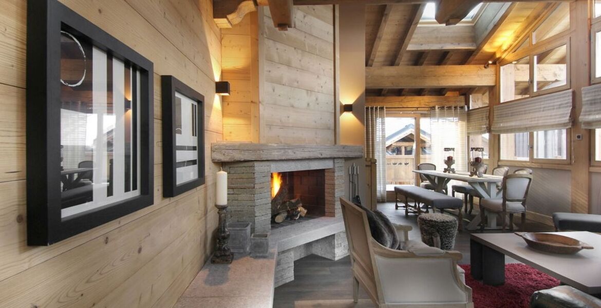 Encantador chalet de pueblo en Courchevel Le Praz 