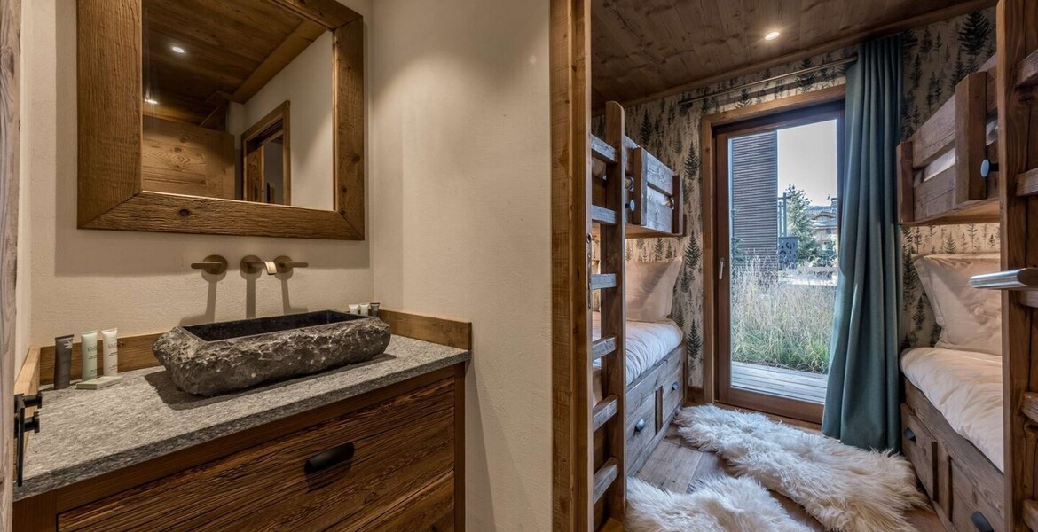 Beautiful flat with hammam in Courchevel Le Praz