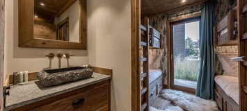 Beautiful flat with hammam in Courchevel Le Praz