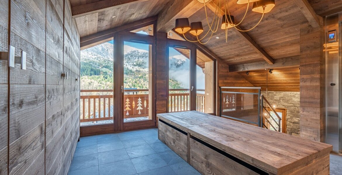 Ce chalet est l'un des plus luxueux de Méribel