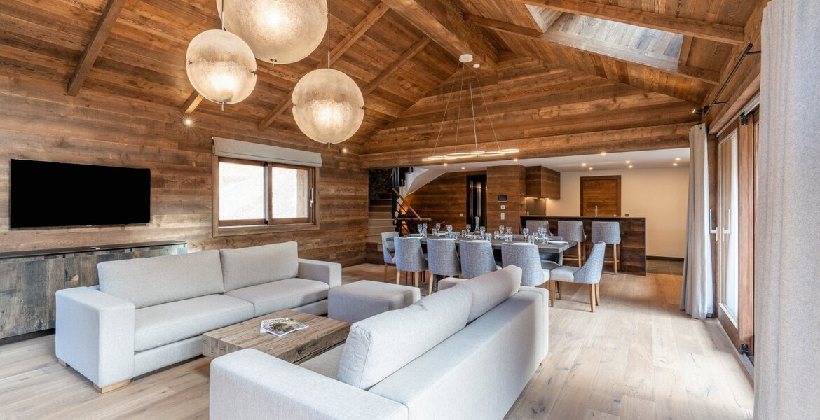 Ce chalet est l'un des plus luxueux de Méribel