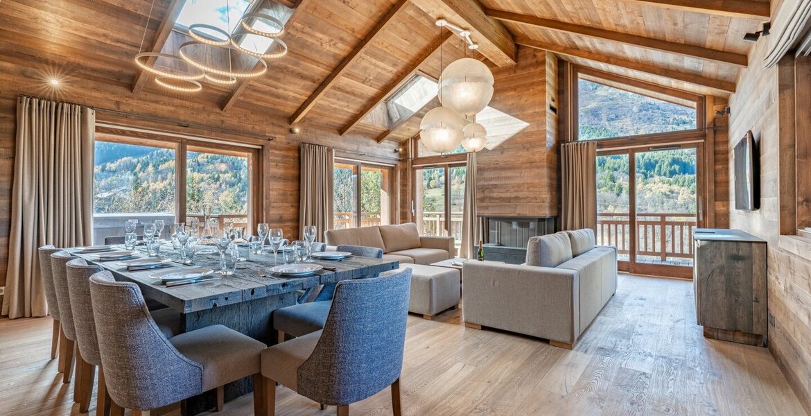 This Chalet is one of the most luxury chalets in Méribel