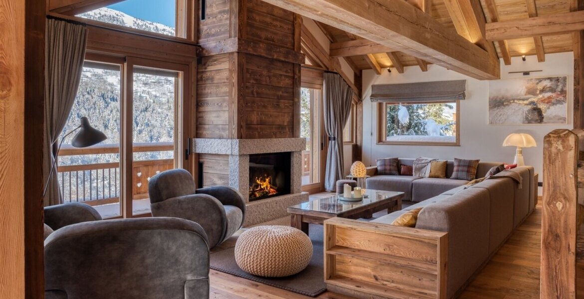 Nouveau chalet exclusif à louer à Méribel  