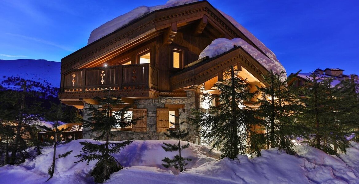 This Chalet is one the best located ski chalets in Meribel 