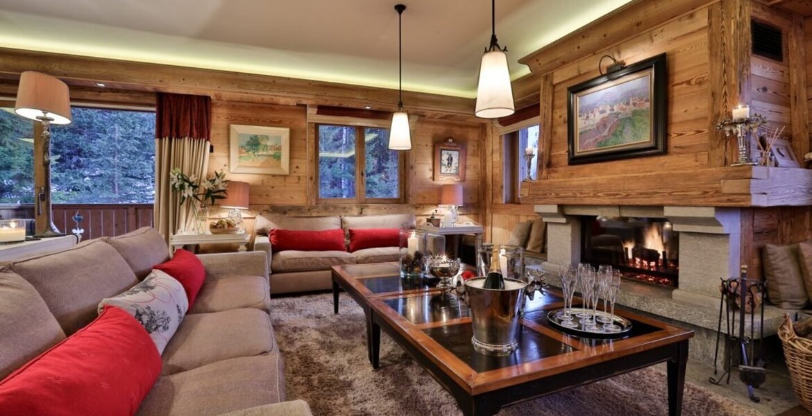 This Chalet is one the best located ski chalets in Meribel 