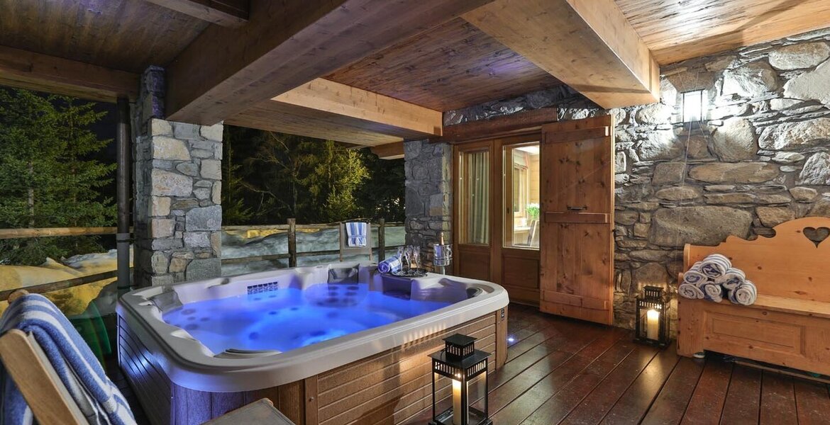 This Chalet is one the best located ski chalets in Meribel 