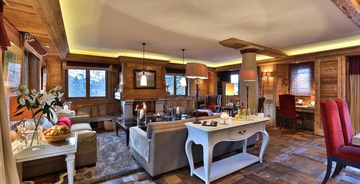 This Chalet is one the best located ski chalets in Meribel 