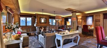 This Chalet is one the best located ski chalets in Meribel 